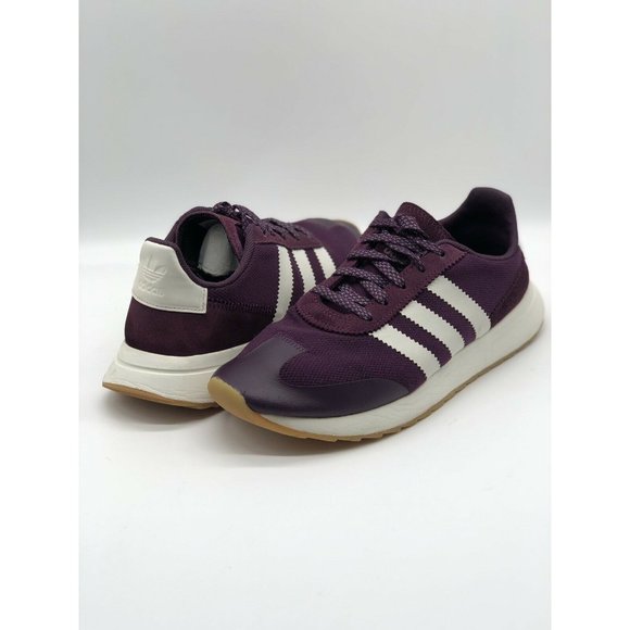 Adidas Originals FLB W Flashback Runners Red Night - Picture 2 of 7